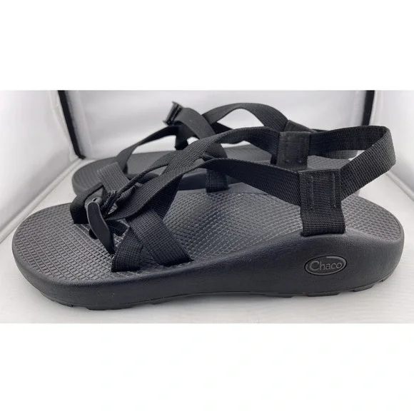 Chaco | Shoes | Chaco Mens Black Sport Sandals Size 1 | Poshmark display picture 1